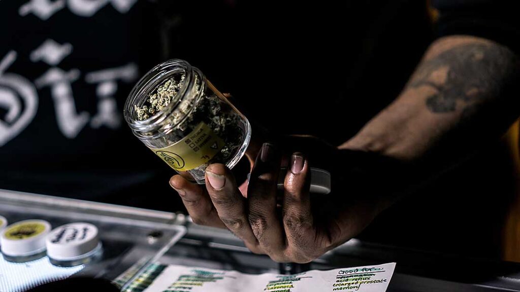 Cannabis Dispensary photo from Adobe Stock